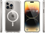 SUPCASE Unicorn Beetle Slim MagSafe Phone Case for iPhone 15 Pro Max, Gray (SUP-iPhone2023Max-6.7-UBMag-Clear)