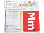 hand2mind Mnemonic Picture Alphabet Jumbo Flash Cards, 26/Set (96238)