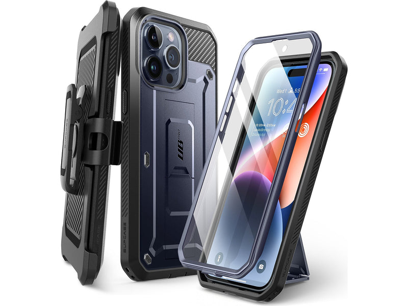 SUPCASE Unicorn Beetle PRO Rugged Case for iPhone 15 Pro Max, Shock-Absorbing, Dark Blue