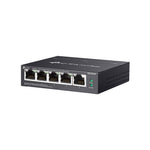 TP-Link Omada 5-Port Gigabit Unmanaged Desktop Switch, 1000 Mbps, Black (DS105G)