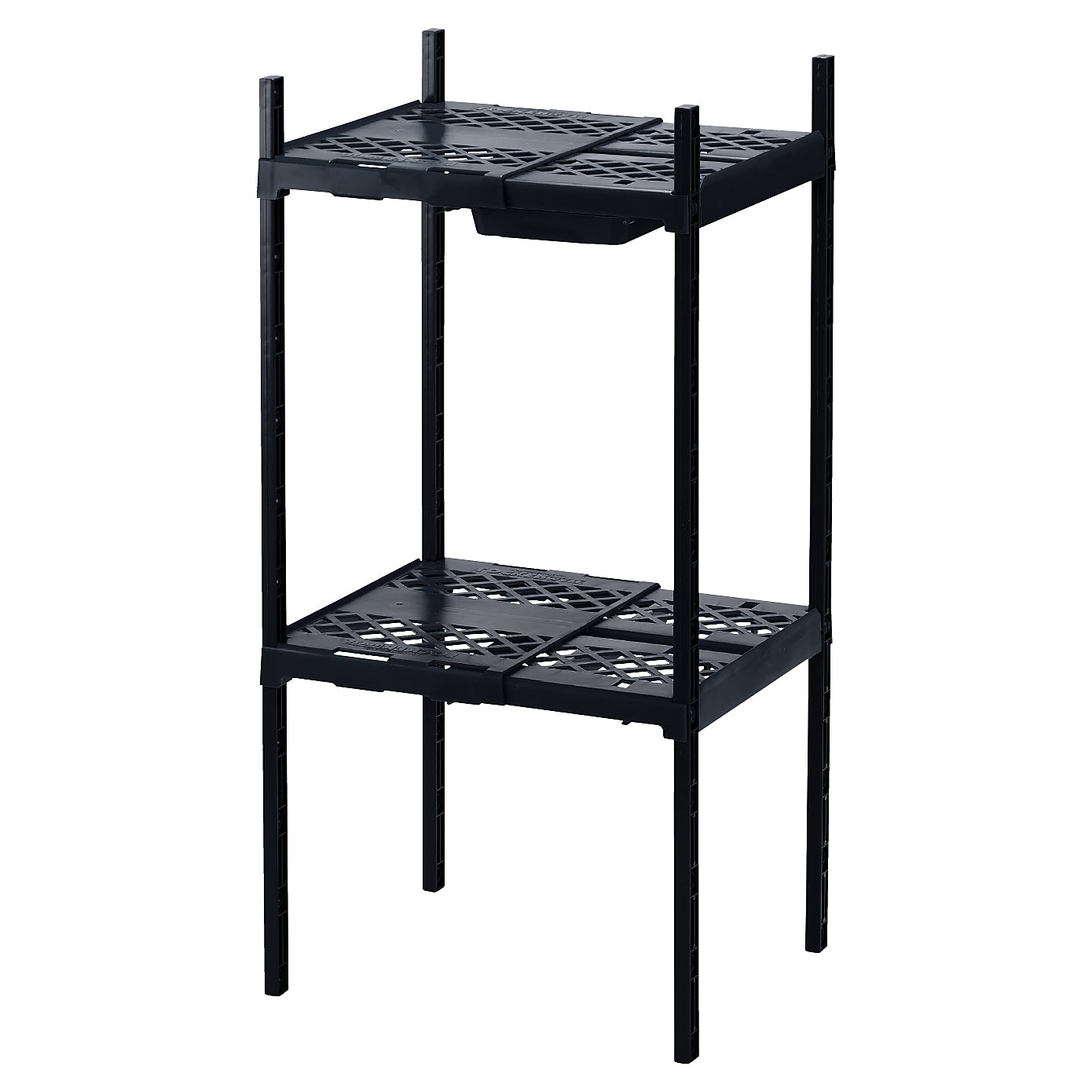 Lockermate 8.5" Polypropylene/PP Locker Shelf, Black, Each (05002)