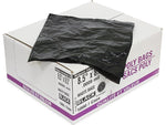 CleanRiver 0.4-Gallon Contractor Bag, 0.9 Mic, Black, 1000 Bags/Box (MB-Liner)