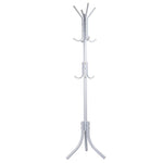 Mind Reader Freestanding Coat Rack, White, Metal (COATRACK11-WHT)