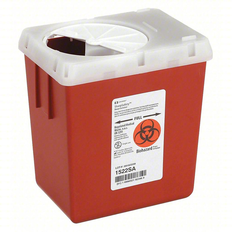 Sharps Container: 2 1/5 qt