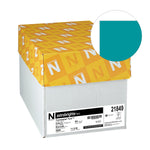 Astrobrights 8.5" x 11" Color Multipurpose Paper, 24 lbs., Terrestrial Teal, 500 Sheets/Ream, 10/Ream (21849/22479CT)