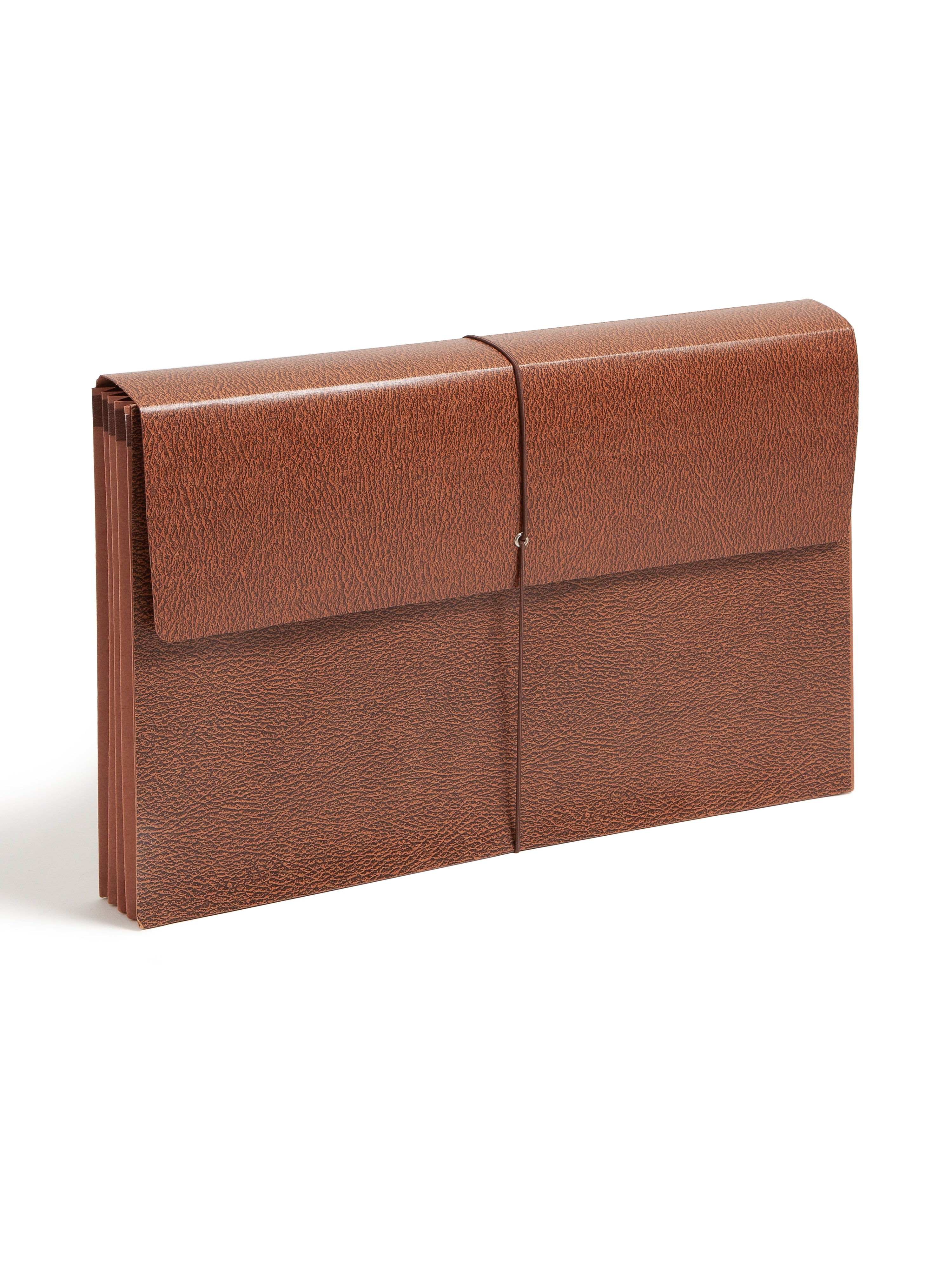 Smead 30% Recycled Expanding Wallet with Flap & Cord Closure, Legal, Redrope, 10/Box (71356)