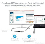 StarTech USB C to DisplayPort Adapter, 8K/4K 60Hz USB-C to DisplayPort 1.4 Adptr, DSC, USB Type-C to DP Vid Convtr, w/12" Cable