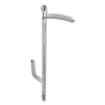 Claw Drywall Picture Hanger, Stainless Steel, 45 lb Capacity, 3 Hooks and 3 Spot Markers