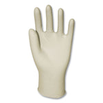 Latex General-Purpose Gloves, Powder-Free, Large, 4.4 mil Thick, 9.5" Long, Natural, 1,000/Carton