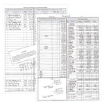 Dome Monthly Bookkeeping Record, 8.75" x 11.25", Brown (612)