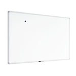 U Brands Magnetic Porcelain Dry-Erase Whiteboard, Aluminum Frame, 6' x 4' (4901U00-01)