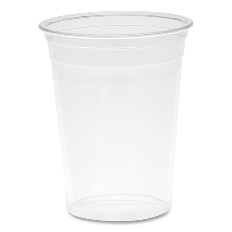 RPET Cold Cup, 10 oz, Plastic, Clear, Houston Logo, 900/Carton