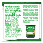 Probiotic Lowfat Yogurt, 4 oz Cups, Black Cherry/Peach/Strawberry, 24/Pack