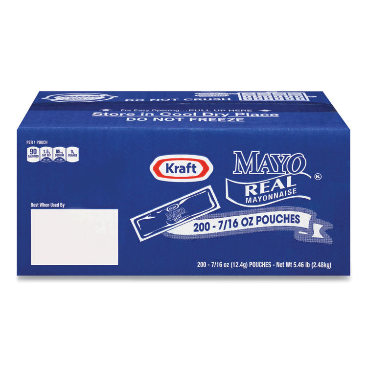 Mayo Real Mayonnaise, 0.44 oz Packet, 200/Box