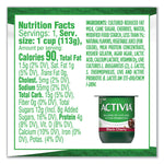 Probiotic Lowfat Yogurt, 4 oz Cups, Black Cherry/Peach/Strawberry, 24/Pack