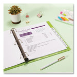 Insertable Big Tab Plastic Dividers, 8-Tab, 11 X 8.5, Clear, 1 Set