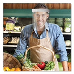 Disposable Face Shield, 13 x 10, Clear, 100/Carton