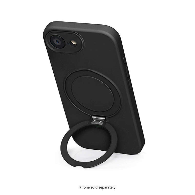 SaharaCase Venture Series Silicone Phone Case for iPhone 16e, Shock Absorbing, Scorpion Black (CP00810)