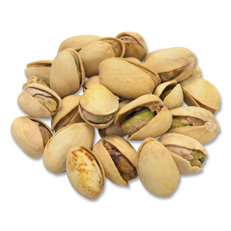 Roasted and Salted Pistachios, 1.5 oz Bag, 24/Pack