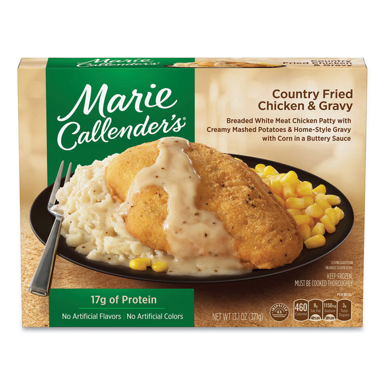 Country Fried Chicken and Gravy, 13.1 oz Bowl, 5/Pack