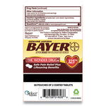 Aspirin Tablets, Two-Pack, 50 Packs/box