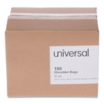 High-Density Shredder Bags, 56 Gal Capacity, 100/box