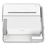 Lyra 3-In-1 Binding Center, 300 Sheets, 16.63 X 15.62 X 6.03, White/gray