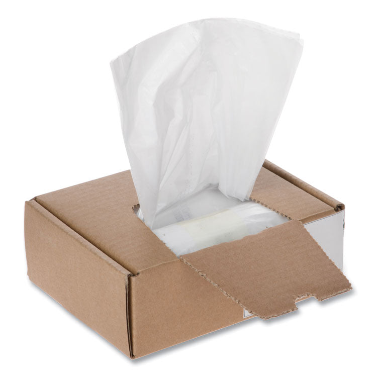 High-Density Shredder Bags, 16 Gal Capacity, 100/box