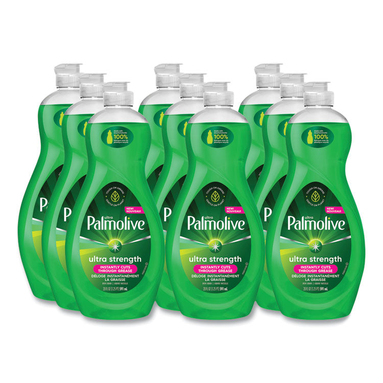 Dishwashing Liquid, Ultra Strength, Original Scent, 20 oz Bottle, 9/Carton