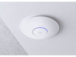 Ubiquiti U6 Enterprise AX 4.8Gbps Tri Band 2.4/5/6GHz WiFi 6E Access Point, White (U6-ENTERPRISE-US)