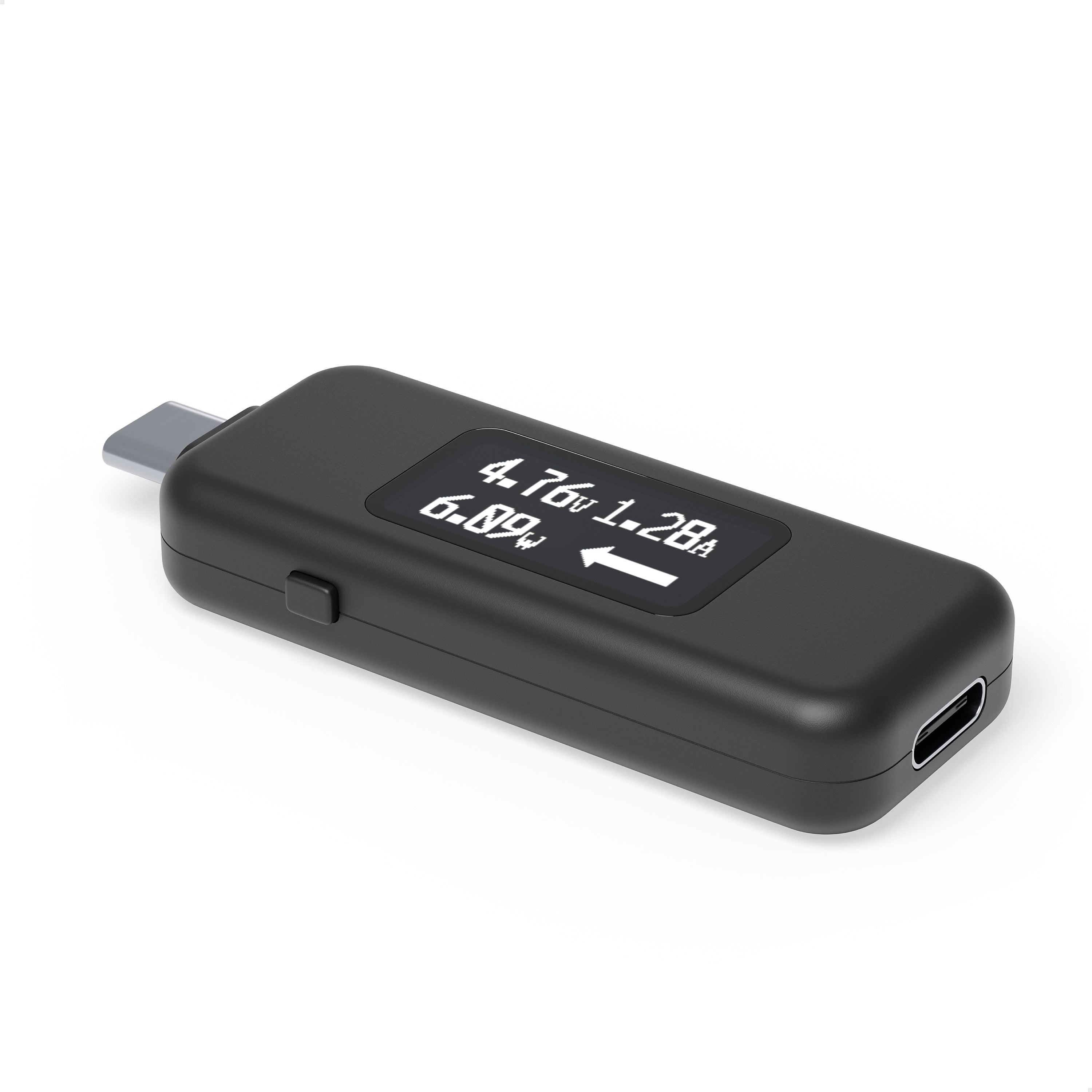 Plugable USB C Power Meter Tester for Monitoring USB-C Connections up to 240W