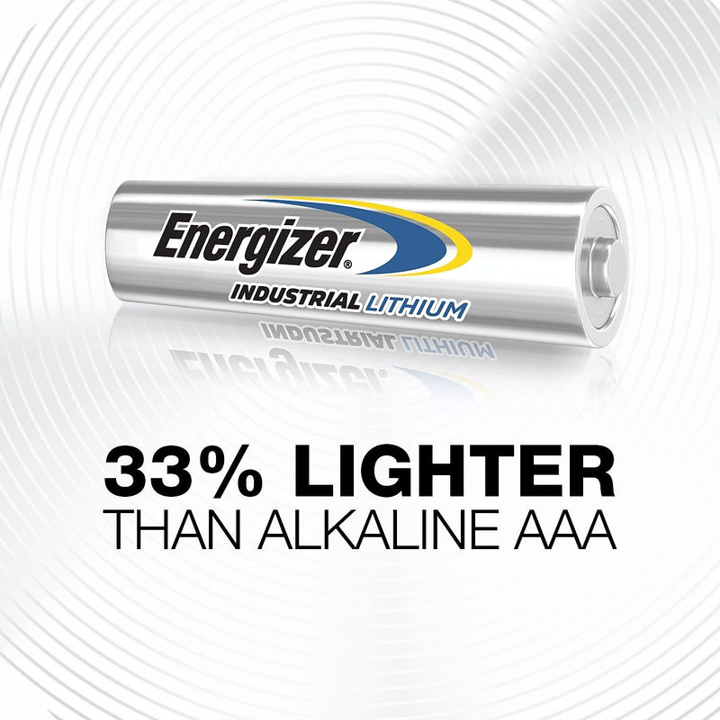 Energizer Industrial AAA Lithium Batteries, 24/Box (LN92)