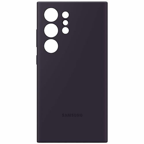 Samsung Phone Case for Galaxy S24 Ultra, Shock Absorbing, Dark Violet (EF-PS928TEEGUS)