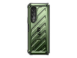 SUPCASE Unicorn Beetle Dark Green Kickstand Case for Samsung Galaxy Z Fold4 (SUP-Galaxy2022-ZFold4-5G-Unicorn-SP-Guld)