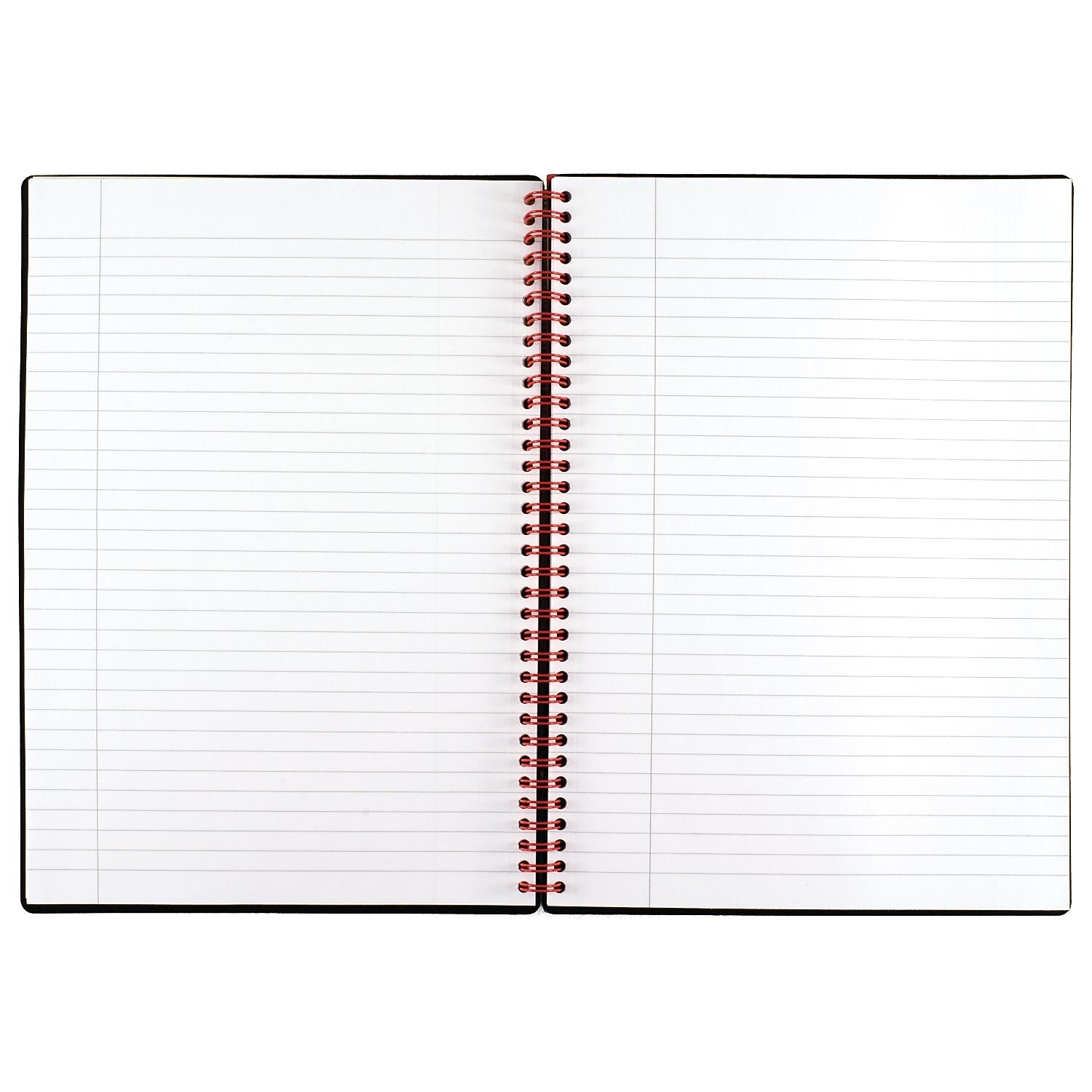 Black N' Red Professional 1-Subject Professional Notebook, 8.25" x 11.75", Wide Ruled, 70 Sheets, Black (JDK-E67008)
