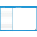 2026 AT-A-GLANCE 36" x 24" Yearly Dry Erase Wall Calendar, Reversible, White/Blue (PM200-28-26)