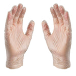 X3 Powder Free Vinyl Gloves, Latex Free, Clear, Medium, 100/Box, 10 Boxes/Carton (GPX344100-CC)