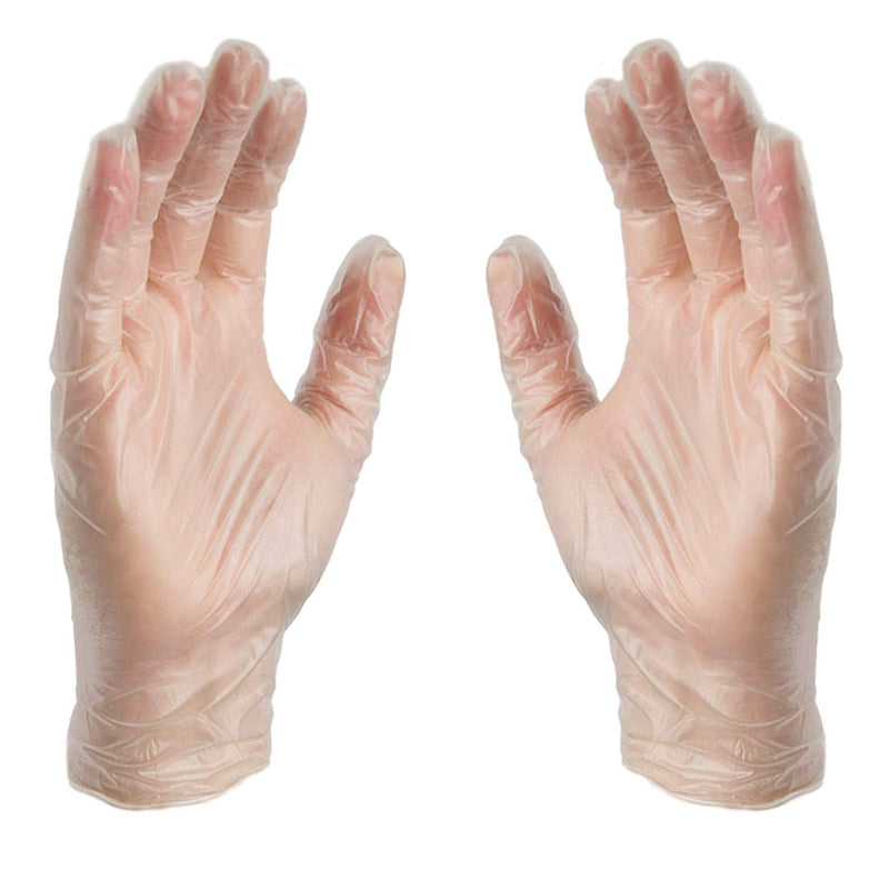 X3 Vinyl Gloves, Medium, Powder/Latex Free, Clear, 100/Box (GPX344100)