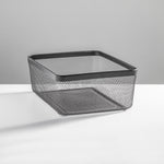 mDesign Steel Organizer, Matte Black (25954)