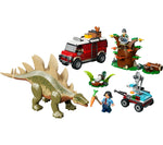 LEGO Jurassic World Dinosaur Missions: Stegosaurus Discovery, 420 Pieces (76965)