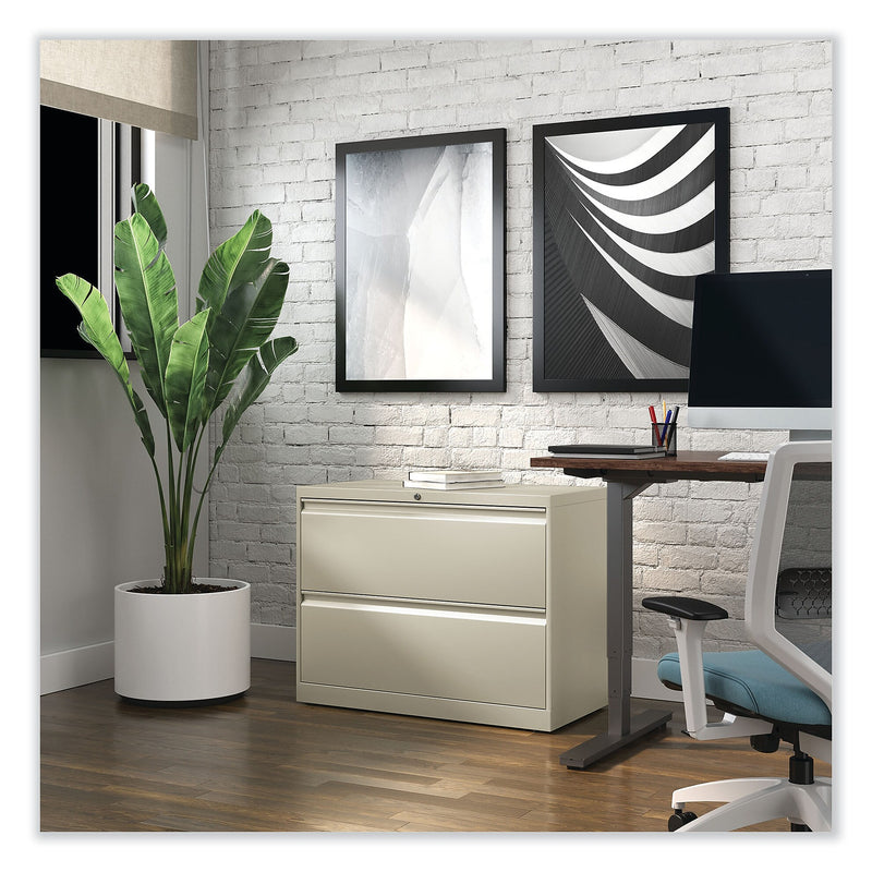 Alera® 2-Drawer Lateral File Cabinet; Putty, Letter and Legal (773946)