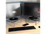 Azar Deluxe 22"W Riser, Clear, Each (515382)