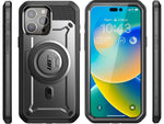 SupCase Unicorn Beetle PRO MAG Gunmetal Rugged Case for iPhone 14 Pro Max (SUP-iPhone2022Pro-6.7-MagPro-SP-Black)