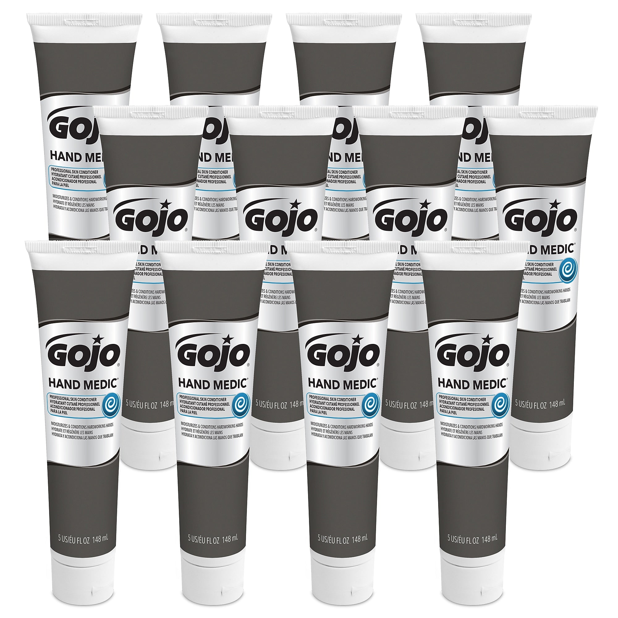 GOJO HAND MEDIC Professional Skin Conditioner, 5 fl oz, 12/Carton (8150-12)