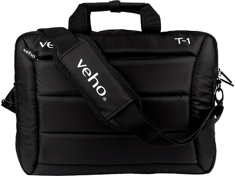 Veho T-1 15.6" Polyester Laptop Bag, Black (VNB-003-T1)
