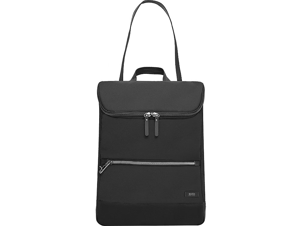 Solo New York Stealth Hybrid Laptop Backpack, Medium, Black (EXE807-4)