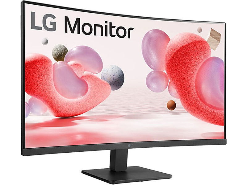 LG 32" Curved 100Hz FHD LCD Monitor, Matte Black (32BR50C-B)