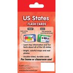 Edupress US States Flash Cards, 56/Pack, 6 Packs/Bundle (TCR62099-6)
