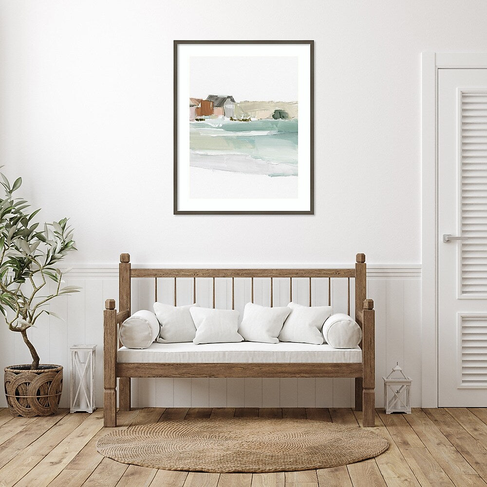 Amanti Art Seaside Tranquility II by Susan Pepe Wood Framed Wall Art Print, 33" x 41" (A42675537408)