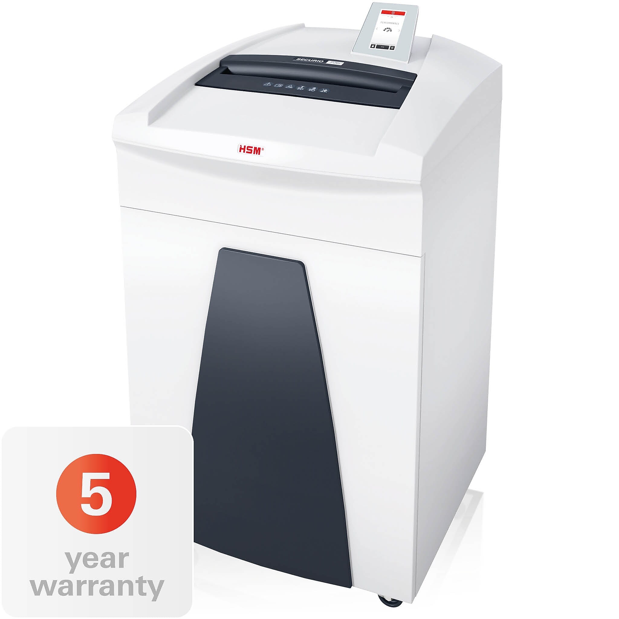 HSM SECURIO P36ic 31-Sheet Cross-Cut Multi-Media Shredder (1853121)